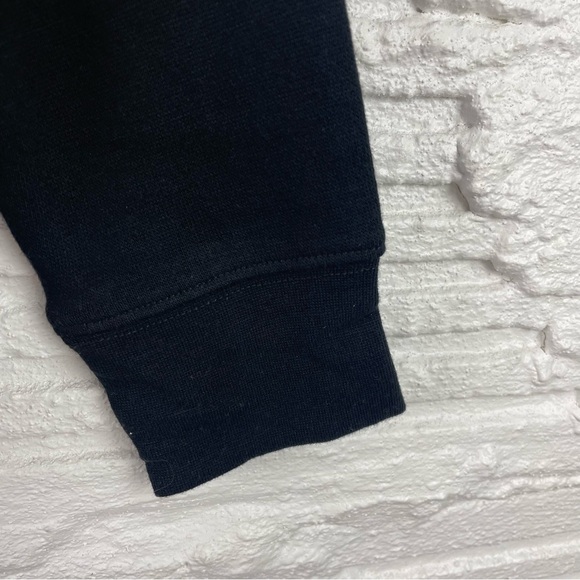 NFL Team Apparel Girls Saints Sweatshirt Black W/Iridescent Logo Tie Waist 7/8 - Picture 5 of 16